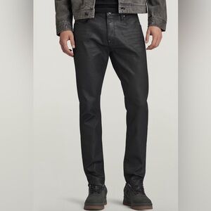 **HOTT** Men’s G-Star Raw Black Revend Skinny Jean in Stretch Denim - Size 32/34